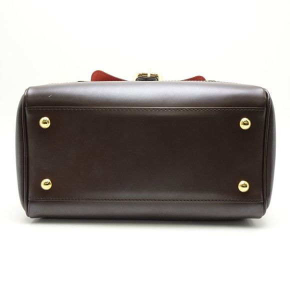 Louis Vuitton Damier Knightsbridge Ebene Handbag - Picture 4 of 8